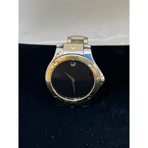 MEN'S MOVADO 0605910 SE TWO-TONE WATCH